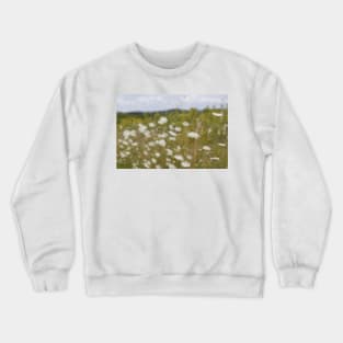 Queen Anne's Lace - Lomography Daguerreotype Lens Crewneck Sweatshirt